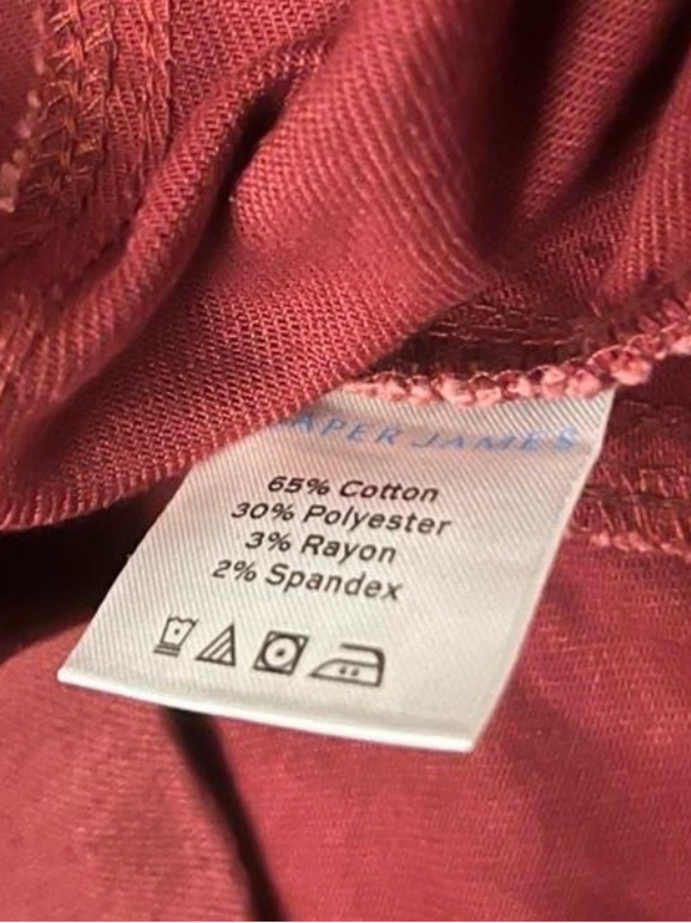 Draper James Burgundy Fit-and-Flare Midi Dress - Picture 4 of 8